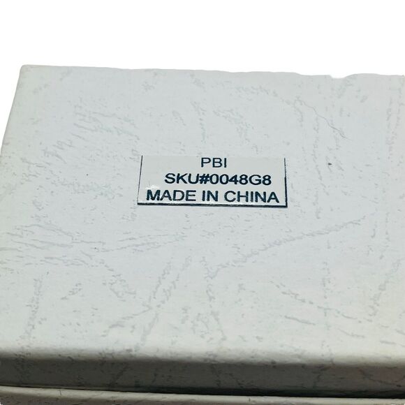 Necklace And Earrings Set Womens Silver Tone Faux Pearl Lobster Claw Clasp - Picture 6 of 16